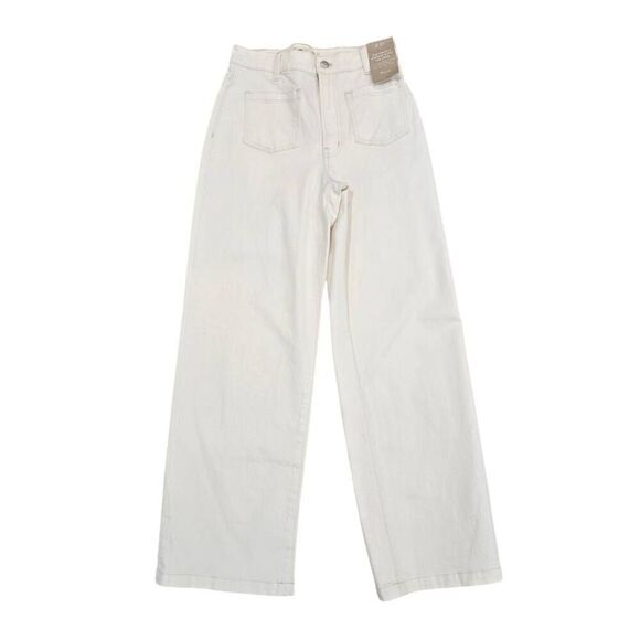 Madewell Jeans Women's 27 Denim Vintage Wide Leg Zip Fly Stretch Straight - Picture 2 of 8